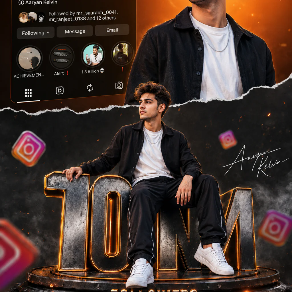 Bihar Preset :Instagram Milestone Photo Editing Prompts (ChatGPT, Gemini)
