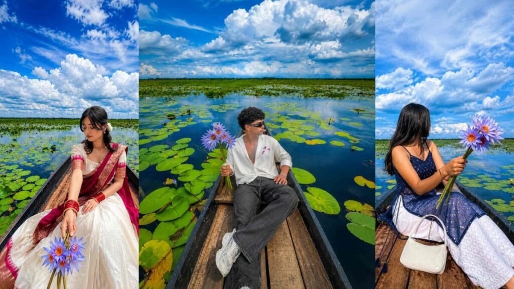 Girl Sitting in Boat AI Photo Editing Prompt Guide