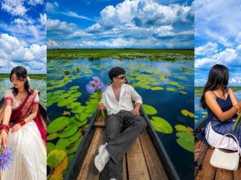 Girl Sitting in Boat AI Photo Editing Prompt Guide